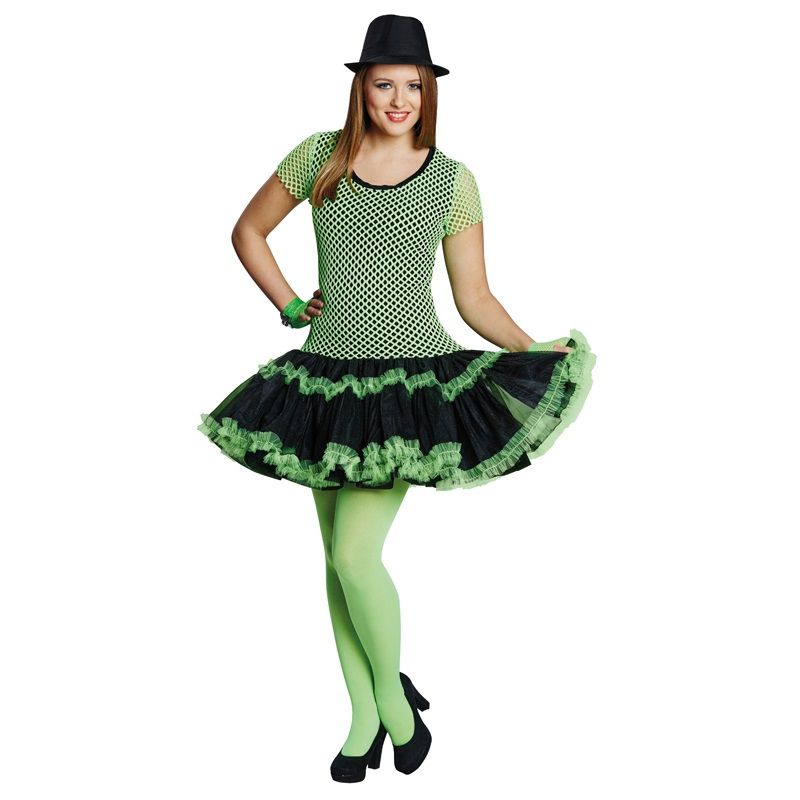 Netjurk Neon Groen De Feestspecialist XXL