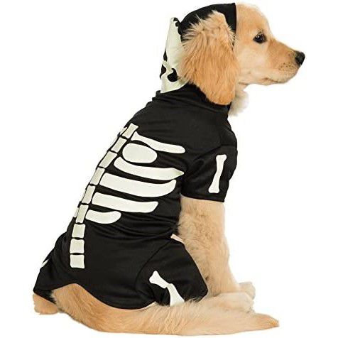 Honden Kostuum Skelet Glow in the Dark De Feestspecialist XXL