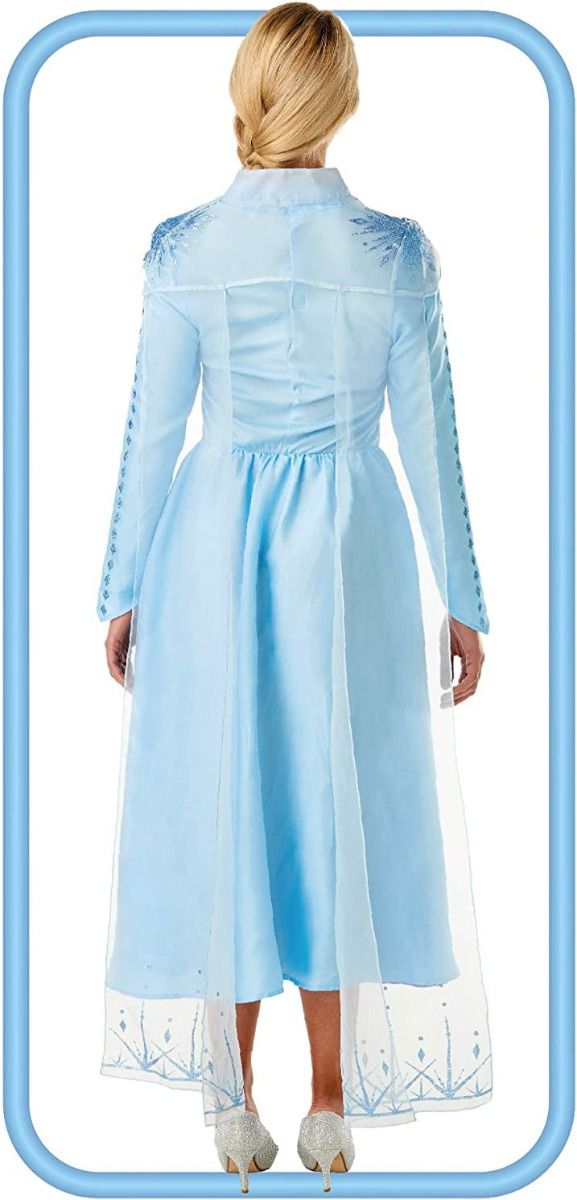 Elsa Frozen jurk volwassenen De Feestspecialist XXL