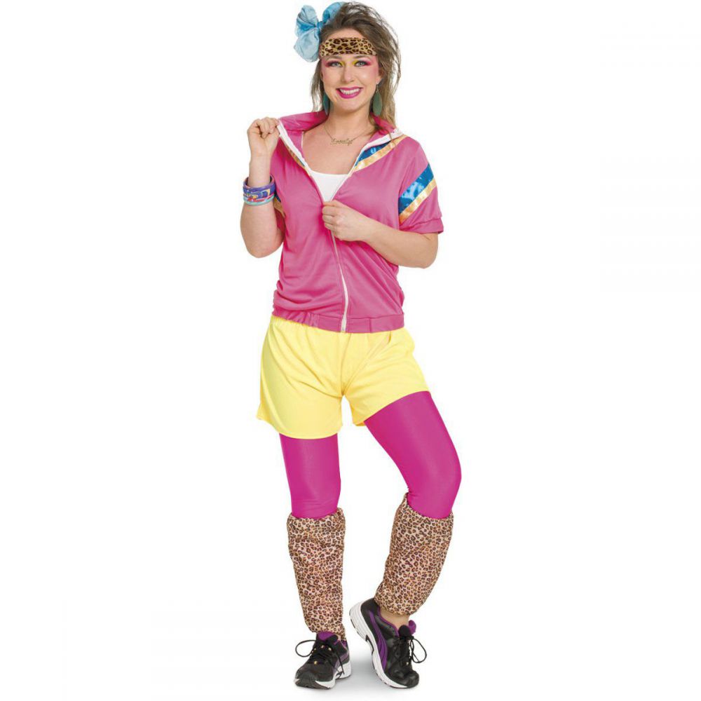 Trainingspak 80 s 90 s Dames De Feestspecialist XXL