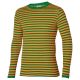 Kruikenstad Dorus shirt gestreept oranje/groen