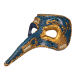 Oogmasker Naso Venice Goud/Zwart