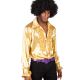 Disco Blouse Shiny Goud