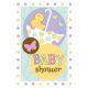 Uitnodigingen Baby Shower (8 stuks)
