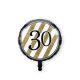 Folieballon Black & Gold 30 jaar