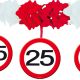Slinger Verkeersbord Onderhanger 25 jaar