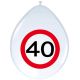 Verkeersbord Ballonnen 40 jaar