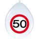 Verkeersbord Ballonnen 50 jaar