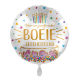 Folieballon Gefeliciteerd Boeie