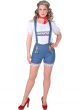 Tiroler Hotpants Jeanskleur