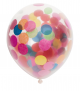 Confetti Ballon Rood