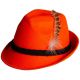 Tiroler Hoed deLuxe Oranje