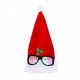 Kerstmuts Santa met bril