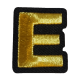 Embleem Nr. 2004 Gouden Letter E