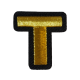 Embleem Nr. 2019 Gouden Letter T