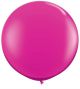 Latex Ballon Magenta 90cm, 3ft