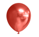 Latex ballonnen Chrome Rood 30 cm