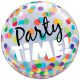 Folieballon bubbles Party Time
