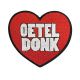 Embleem Oeteldonk Nr. 1272 Rood Hart