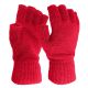 Vingerloze Handschoenen Rood