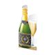 Champagne Wenskaart 18 jaar
