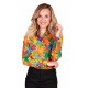 Blouse Dames Orange Roar