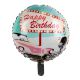 Folieballon Happy Birthday Rock 'n Roll
