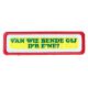 Embleem Oeteldonk Nr. 1220 Uitspraak van wie bende gij d r e ne? 