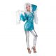 Disco Glitter Jurkje Blauw