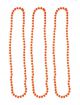 Parelketting Fluor Oranje