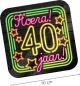 Neon Onderzetters 40 jaar