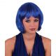030. Pruik Sexy Holly Blauw