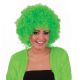 012. Pruik Afro Hippie Groen