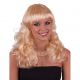 102. Pruik Blond Krul