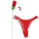 Roos met string rood