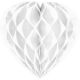 Honeycomb Wit Hart 30 cm.