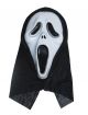 Scream masker met kap