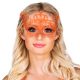 Oranje Oogmasker Kant