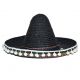 Mexicaanse Hoed Zwart Kids