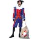 Pieten Kostuum volwassenen blauw/rood