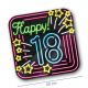 Neon Decoration Signs Happy 18