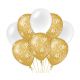 Decoratie ballonnen Goud/Parelmoer 40 jaar