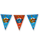 Vlaggenlijn Welkom Thuis Blauw/Rood