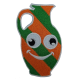 Embleem Kruikenstad Nr. 244 Kruikje Gezicht