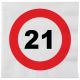 Servetten Verkeersbord 