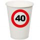 Bekers Verkeersbord 40 Jaar