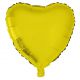 gouden hart folieballon 52 x 46 cm helium hartjes ballon