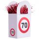 Ballongewichtje Verkeersbord 70 Jaar