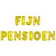 Folieballonnen Fijn Pensioen