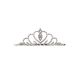Tiara strass Maxima
